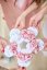 THE BIG DAY KIT - Barva košilky: Růžová , Barva scrunchie: Bílá, Velikost košilky: L, Potisk skleničky: ,,Jeden ptáček na celý život"