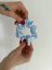 MINI Saténová scrunchie - BABY BLUE
