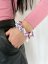 MINI Saténová scrunchie - FLOWERS