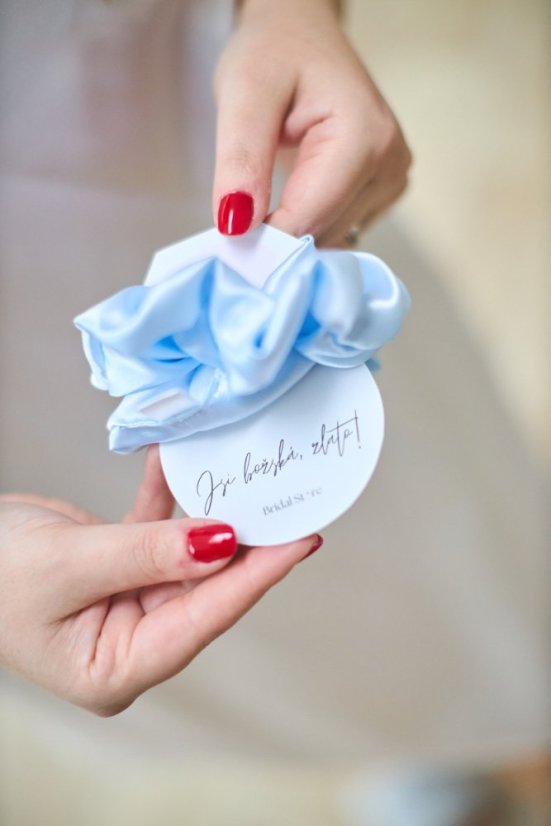 Box pro skvělou svědkyni - Barva scrunchie: Černá