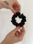 MINI Saténová scrunchie - BLACK