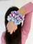 MINI Saténová scrunchie - baby blue