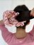 Saténová scrunchie KLASIK - BABY PINK