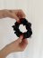 Saténová scrunchie KLASIK - BLACK